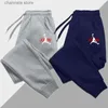 Calças masculinas Calças compridas Mens Casual Cordão Quente Sweatpants Calças Esportivas Macias Calças de Jogging Outono e Inverno Roupas 4 Cores S-3XL T240202