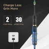 Professional Fairywill Electric Sonic Toothbrush Waterproof Powerful Fast Charging Smart Timer Replacement Heads Travel Case Q240202