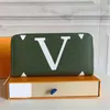 Lederen portefeuilles Designer Dames Kaarthouders Rood Groen Kaarthouders Luxe Letter Portemonnee Vrouwelijke Clutch Merk Pocketbook Mode Fanny Pack