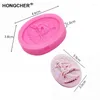 Baking Moulds Angel Elk Fondant Cake Silicone Mould DIY Handmade Chocolate Mold Kitchen Cooking Gadget Flexible Clay