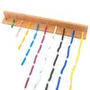 Babyspeelgoed Montessori Gekleurde kralenketting Wiskunde Kleurrijk 110 spellen Peuter Beukenhout Voorschoolse training Leren Geschenk 240131