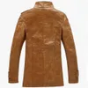 Leather Fur One Designer Piece Plush Thickening Mens Large Casual L1QX