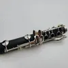 Professional Clarinet C Tune Ebony Wood or Bakelite Sliver Plated Keys With Mouthpiece Free Shipping