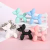 Craft Tools Mini Balloon Puppy Silicone Mold Handmased Concrete Pips Epoxy Harts Diy 3D Creative Cute Home Decor Present Box
