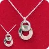New heart-shaped LOVE necklace with exquisite carving craftsmanship, high-definition steel stamped love necklace with diamonds, perfect as a gift.