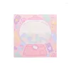 Pcs Adhesive Notebook Sticker Cute Kawaii Candy Sticky Notes Notepad Memo Pad Office School Supply Stationery Post Rabbit Bear