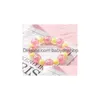 Ins Cute 9 Style Kids Jewelry Accessory Colorf Stars Pearl Love Heart Charms Armband Design Princess Girl Drop Delivery Dhufh