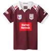 Harvey Norman QLD Maroons Maglia da uomo Rugby Training Canotta Maglietta corta Nome personalizzato e taglia numero S5XL 240130