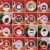 Arts And Crafts CHENISTORY Punch Needle Embroidery Kit DIY Santa Claus Cross Stitch Hoop Craft Kits Handcraft Christmas Gift