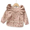 بوي بوي فتاة صغيرة طلاء Smock Baby's Soft Pib Bib Jear