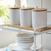 Kitchen Storage Space Saving Rack Stackable Shelving Adjustable Organizer Shelf For Cabinet&Bathroom Countertops