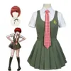 Anime Frauen Kleid Danganronpa Mädchen Koizumi Mahiru Uniform Cosplay Kostüme Q0821217q