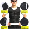 Accessoires 1 stks verstelbare fitness gewichtstraining Vest comfortabele vest 30kg laden gewogen sportschool