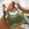 BRAS 2023 Womens Yoga Sports Bra Fitness Seamfless Brassiere Deep Deep على شكل حرف U أعلى أنبوب خلفي على شكل حرف U بدون حلقة فولاذية All-Match Base YQ240203