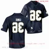 NCAA Custom College Notre Dame Fighting Irish Football Jersey 18 Gavynn Parker 0 Ollie Gordon 85 Jaden Bray 28 Blaine Green Jerseys Stitc High s