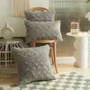 Pillow Twist KnittingPlush Pillowcase Vintage Knitted Cover Simple Plush For Sofa Couch Hug