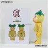 Jeux de films Nouveau fruit ananas bloc de construction ours violent Bearbrick 400% 28 cm poupée domestique mode jouet décoration livraison directe T Dhxds