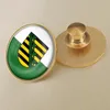 Broches blason saxe allemagne drapeau broche Badges épinglettes