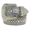 Designer BB Simon Belt for Men Women Diamond BB BB BB BB SUR LE BLUE BLAND MULTICOLOUR CHILES AVEC BLING RHINESTONES 155