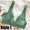 Reggiseni vita pancia shaper donne senza soluzione di continuità sport crop top reggiseno sexy femminile top a tubo profondo scollo a V sexy biancheria intima delle donne bralette senza maniche camis top a fascia YQ240203