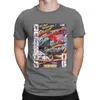 Men's T Shirts Shirt Street Fighter II Cotton Tops Vintage Short Sleeve O-Neck Tees Oversized T-shirt Anime