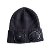 Beanie/Skull Caps Cp Caps Mens Designer Ribbed Knit Lens Hats Womens Extra Fine Merino Wool Goggle Beanie Official Website Version Dro Dhh76