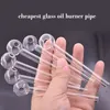 4 pouces Handhled Pipe à fumer Tube épais verre brûleur à mazout tuyau tabac herbe verre huile ongles Pyrex verre brûleur à mazout tuyau grand stock aux États-Unis prix le moins cher