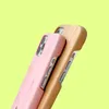 Casos de telefone de couro de designer de moda para iPhone 13 Pro Max 12 11 xs xr 8p 7 h letra de letra rosa laranja fonecase à prova de choque 79990254