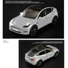 1 24 Model Y SUV Eloy Car Model Diecast Metal Toy Vehicle Car Model Simulation Sound and Light Collection Gift Boys 240129