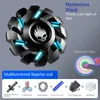 Leuchtender Fidget Spinner EDC Metall Hochwertiger Stressabbau Regenbogen Licht Finger Spielzeug für Kinder Erwachsene Schnelle Lieferung Produkte 240124