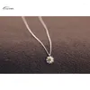 Pendentifs 925 pendentifs en argent Sterling collier marguerite bijoux collier Colar De Plata 2024 cadeau d'anniversaire de mariage