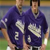 College NCAA Washington Huskies Baseball Stitched Jersey 44 Joe Wainhouse 12 Kaiser Weiss 7 Braiden Ward Willie Maciver AJ Graffan High