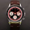 V9F Top B01 AB01211B1B1X2 Swissair Special Edition ETA A7750 자동 크로노 그래프 남성 시계 두 방향 회전 Bezel Sport Stopwat242M