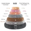 King Dog Bed Sofa Basket Beds Funable Assoable House Long Luxe Plush Outdize Outdize Barge Bare Pet Cat Dark Warm 240131