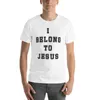 Polos pour hommes Kaka J'appartiens à Jésus Chemise T-shirt Imprimé Animal Pour Garçons Courts Hommes T
