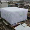 10x10x4mH (33x33x13.2ft) wholesale New Arrived Inflatable Cube Marquee Tent Cubic House Building Airblown Tent For With Led Lights For Outdoor Large Event/Night Club