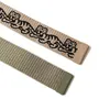 Designer Belt for Men Womens Canvas Waistband Outdoor sport casual Strap fashion green belts