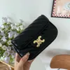 New Green Field Xianling Grid Small Fragrant Wind Chain Single Shoulder Crossbody Women, High Quality and Versatile Bag for Women 2024 78% Off Store wholesale