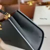 Tendencia para mujer Nueva Crossbody Tarde Bolsos de cuero genuino Hardware de oro Diseño de marca Bolsas de compras Totes de damas Regalo de cumpleaños de Navidad J230712