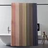 Luxury Thick Imitation Linen Shower Curtain Waterproof Bath Curtains For Bathroom Bathtub Large Bathing Cover with Metal Hooks 240125