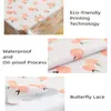 Table Cloth PVC Square Tablecloth Rectangle Waterproof Tabletop Cover Oil Proof Wipeable Covers For Kitchen Garden Dining