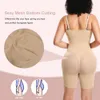 Mulheres shapewear bodysuit completo fas trainer controle de barriga cintura alta corpo shaper bunda levantador shorts underbust espartilho