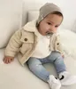 Nascido bebê menina menino veludo jaqueta infantil criança criança casaco outono primavera inverno quente grosso garoto outwear roupas de bebê 0-3y 240123