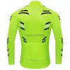 Maglie da ciclismo Maglie da ciclismo Maglie da ciclismo Top Design in poliestere Maglia ad asciugatura rapida Uomo Top Mountain Manica lunga Sublimazione personalizzata Equitazione Bik Ot0Ev