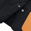 Nya avslappnade herrjacka kappor lyxdesigner bomberjacka högkvalitativ brev randig jacka höst mode utomhus hoodies rockar chd24013010-25