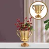 Vases Décor À La Maison Pot De Fleur En Métal Arrangement Floral Conteneur Décorations Support Jardinières En Fer