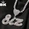 Ожерелья Bling King King Heart Claps Custom Same Col