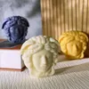 Craft Tools Mini Medusa Head Silicone The Gorgon Candle Gypsum Epoxy Resin Mold