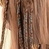 Pinces à cheveux Barrettes Pinces à cheveux Dreadlocks à la mode Accessoires tressés en métal Style ethnique Spirale Ressort Serpent Tresse Charms Cheveux Dhaek