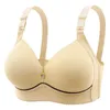 Bras Nouveau Non magnétique mince tasse brillant gros Mm soutien-gorge grande taille sans armatures confortable respirant rassemblé femmes sous-vêtements YQ240203